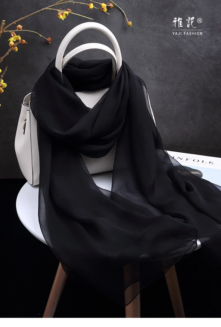 46138** Fall/ Winter Goods Solid Color Scarves For Women 