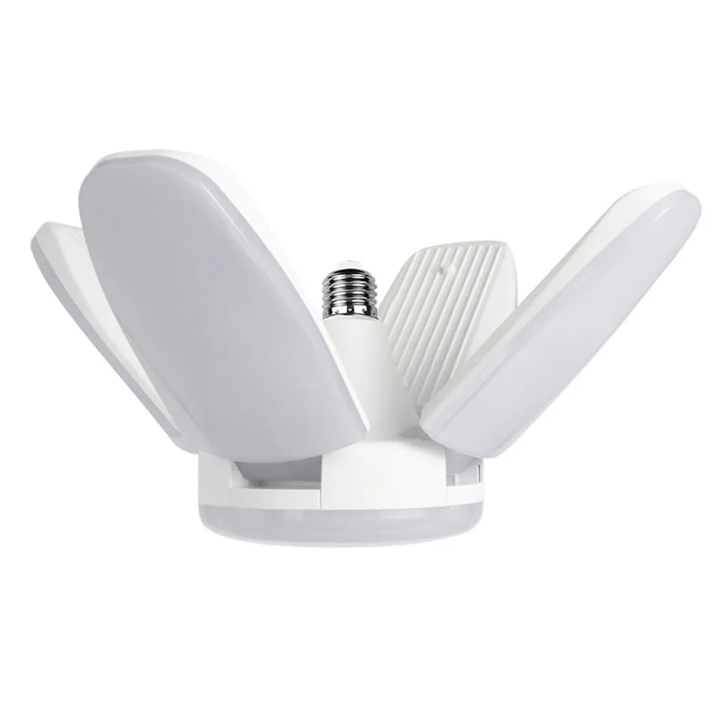 

2pcs SXZM 60W 320LEDS 6000lm Foldable Fan Blade LED E27 Bulbs Garage Lights AC85-220V Energy-saving light bulbs