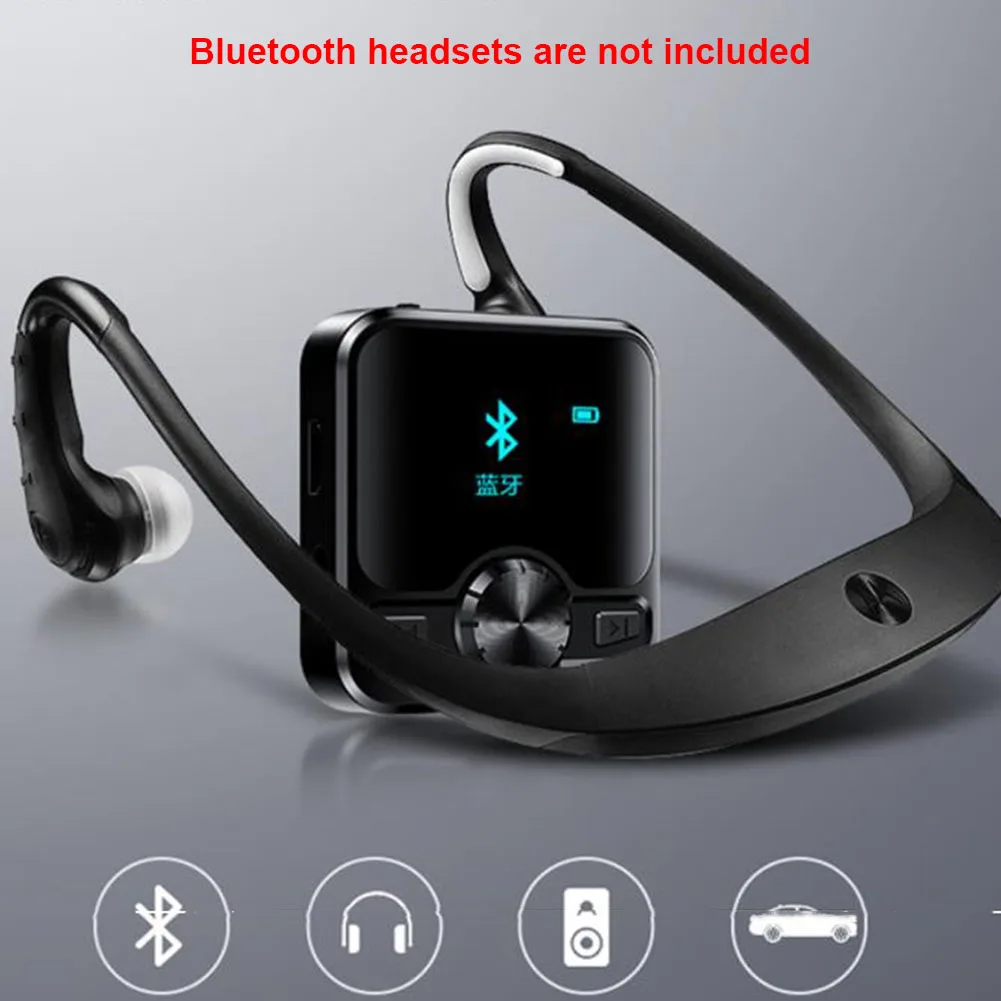 8GB Voice Recorder Sound E-book FM Radio Bluetooth With Earphone Multifunctional MP3 Metal Shell Music Player Wireless Mini