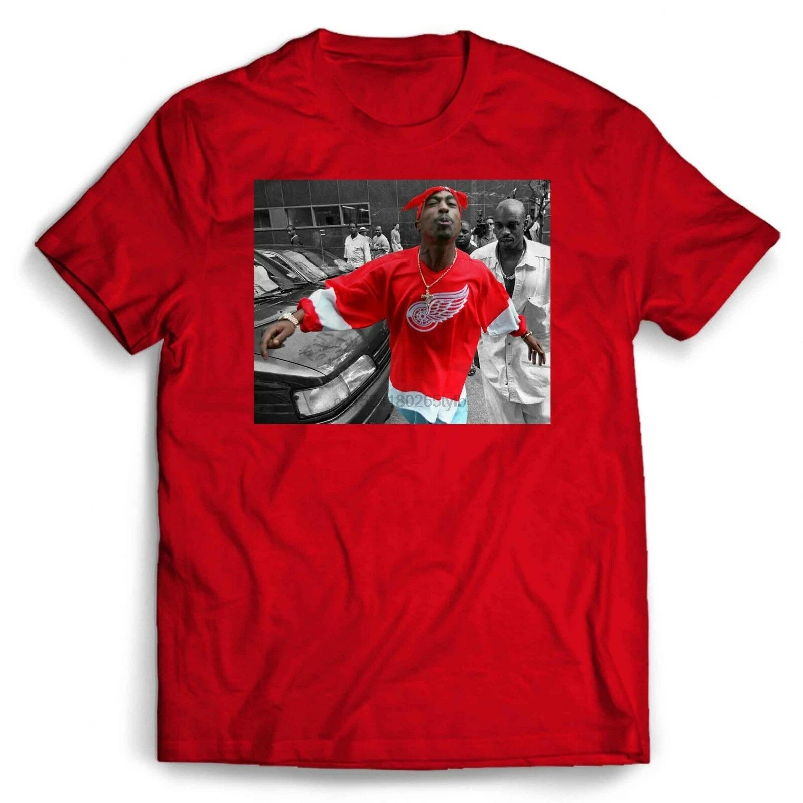 2pac spitting t shirt Clearance