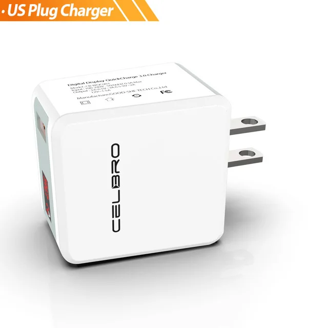 Быстрая зарядка 3,0 USB быстрое зарядное устройство QC 3,0 QC3.0 настенное зарядное устройство адаптер для samsung Galaxy S9 huawei FCP Xiaomi LG светодиодный мобильный телефон - Тип штекера: White US Charger