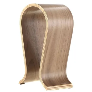 

Wooden Headphones Stand Gaming Headset Holder Desk Display Stand for Earphones Accessories