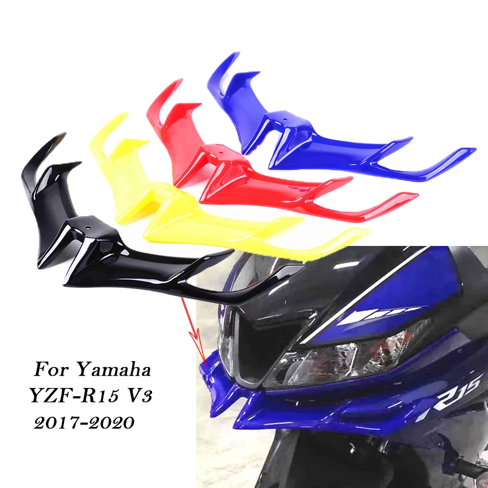 ABS Fairing Aerodynamic Winglet Racing Spoiler for YAMAHA YZF R15 V3.0 17 18 