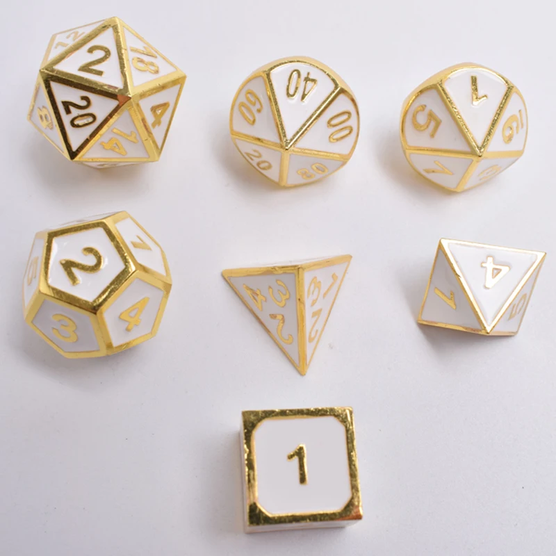 2019 игровые металлические кости DND factory для ролевых игр многофункциональный