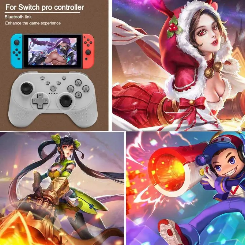 Беспроводной игровой контроллер Bluetooth для Nintendo Switch Lite NFC AutoTurbo Джойстик Геймпад перезаряжаемый игровой джойстик для Switch Lite