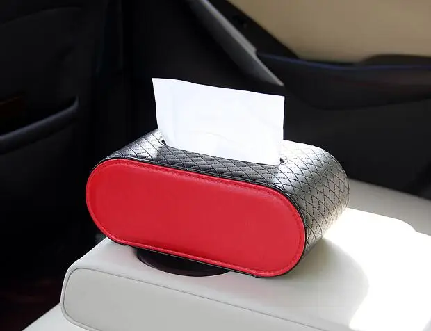 Car Home Armrest Leather Tissue box Pumping Creative Paper Towel Napkin Box Cover Case | Автомобили и мотоциклы