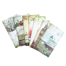 20 шт./упак. прилив восстановление древних способов Парижские пейзажи карты набор поздравительных открытках подарок поздравительная открытка