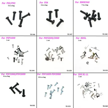 

For PS2 PS3 PS4 PSP1000/2000 PSV1000 3DS XL/LL NDSL XBOX360 maintenance screw