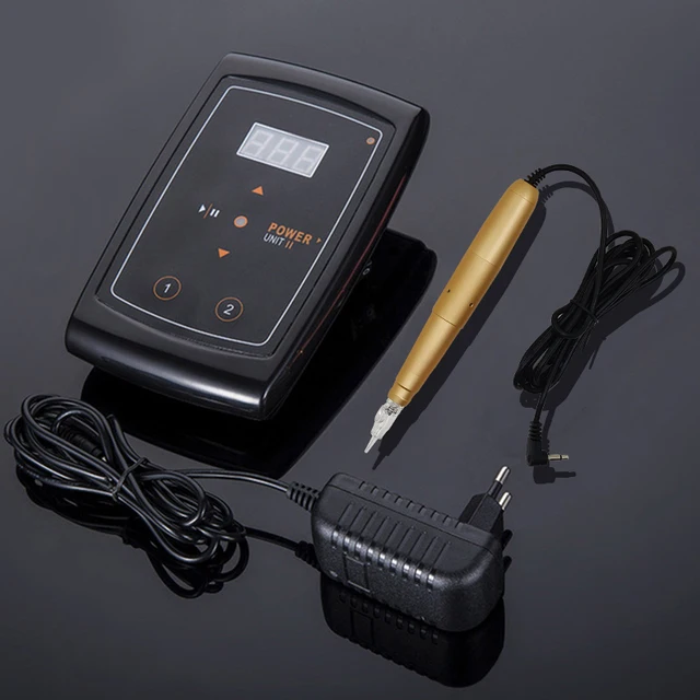 $US $23.45  Microblading 600D-G tattoo machine permanent makeup Digital MTS PMU System Strong Motor Pen Gun Eye