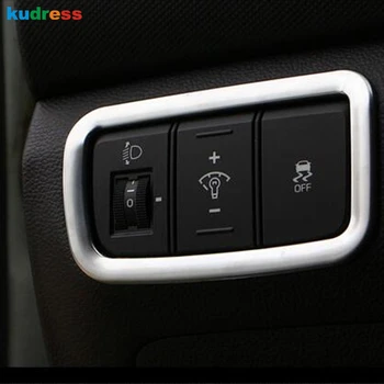 

For Hyundai Cantus Creta ix25 2014-2015 2016 2017 Interior Headlight Switch Button Frame Cover Trim Accessories Decoration