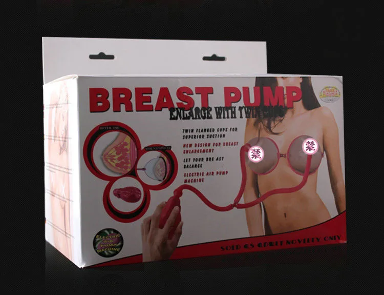 Электрический молокоотсос для увеличения груди вакуумный массажер большой Bella