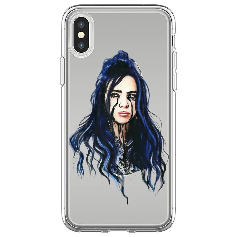 Billie Eilish Khalid Encantador TPU Мягкий силиконовый чехол для телефона для iPhone 5 SE 6s 6Plus 11Pro 11ProMax X XR XS Max 8 8Plus 7Plus - Цвет: TPU
