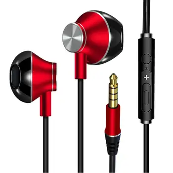 

Wired Earbuds with Microphone Ergonomic 3.5mm Earset Earphones with Mic for Cell Phones Earphones with 4D Bass Clear Sound