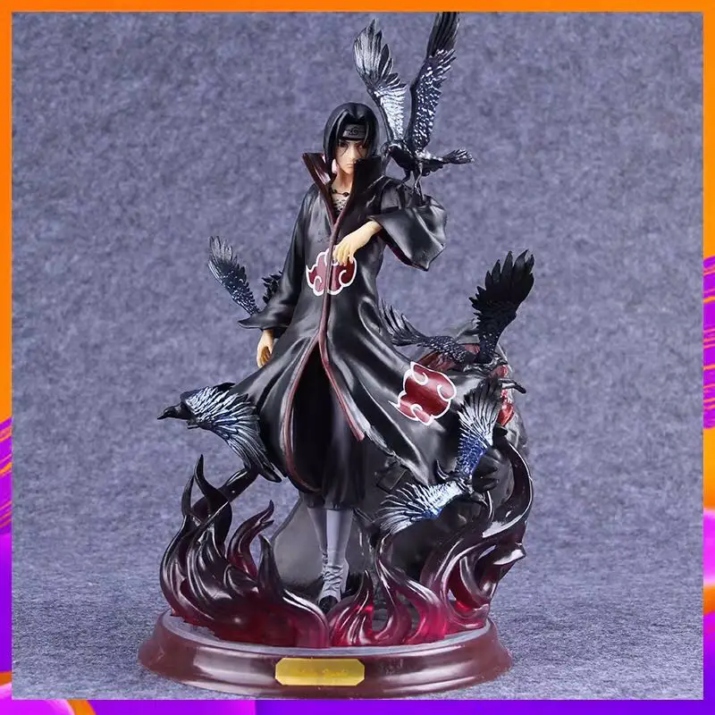 25 см с рисунком из аниме Наруто Учиха Итачи фигурка героя Shippuden Узумаки ПВХ Collecton