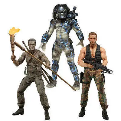 Фигурка NECA Predator на 25 ю годовщину фигурка джунглей патруль голландский Охотник