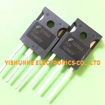 

10PCS FCH190N65F 190N65F TO-247 MOSFET TRANSISTOR 190A 650V