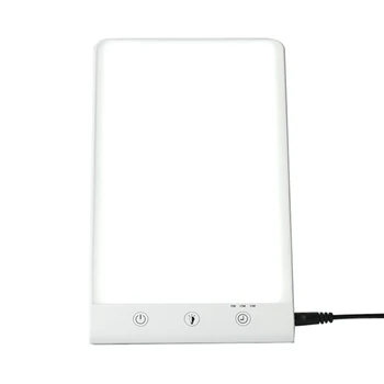 

Light Therapy Lamp,LED Sun Lamps with 11000 Lux Brightness, LED Therapy Box with 3 Adjustable Brightness Levels, Press Control,