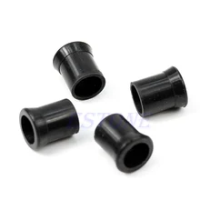 Черные 4 шт. резиновые кольца для предотвращения износа трубы мундштук защитный рукав