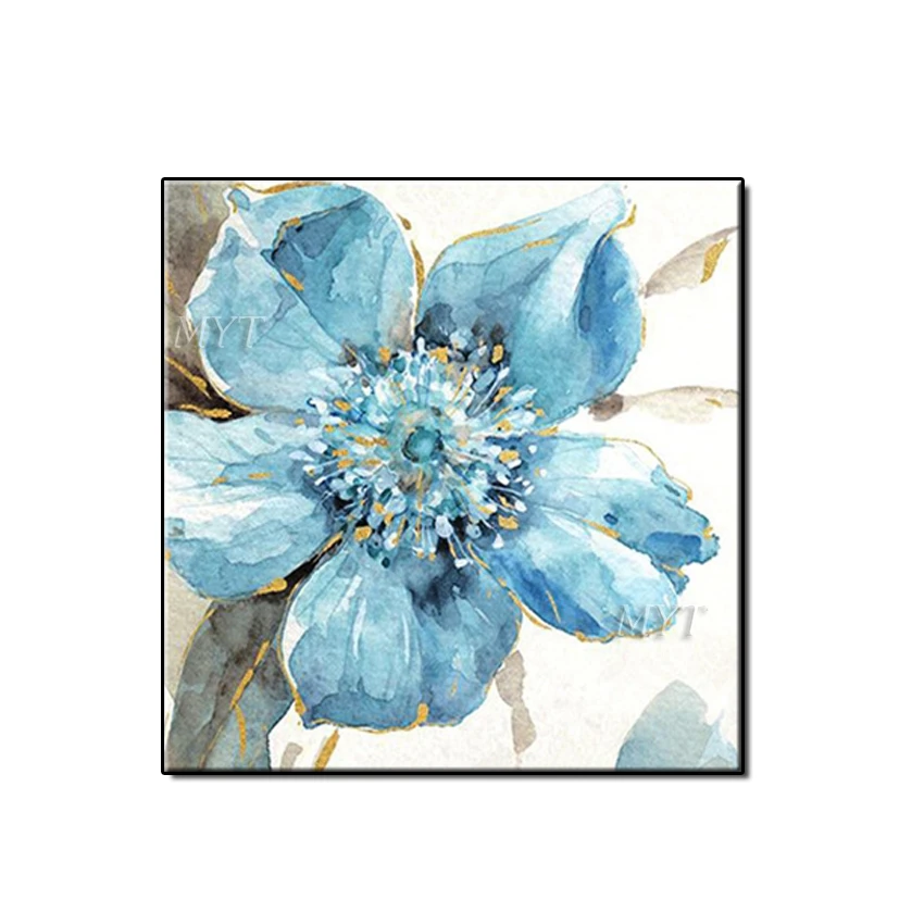 Flower Oil Painting New Arrival Handpainted Paintings Wall Art Home