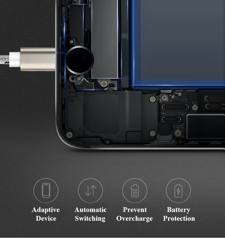 Кабель зарядного устройства NATTHSWE для iPhone XS MAX X 8 7, кабель Micro usb type C для samsung Galaxy S9 S8, кабель для быстрой зарядки, Кабель зарядного устройства
