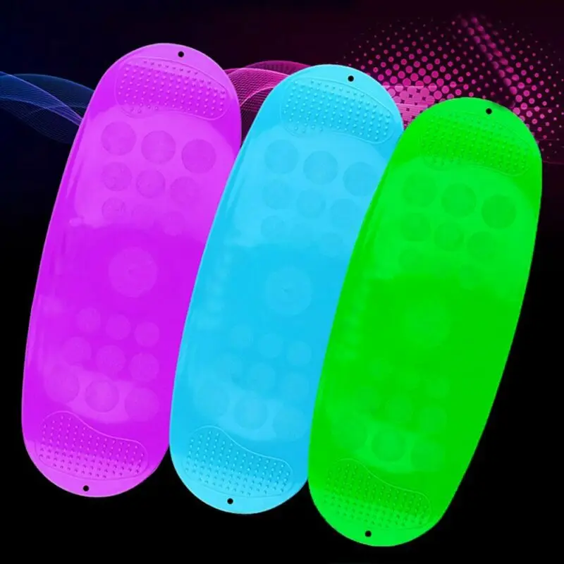 Twisting Fitness Balance Board Workout Yoga Gym Fitness Training Prancha Abdominal Leg Training Balance Exercise + Non-slip Mat waist twisting disc,balance board