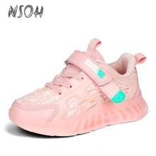 

NSOH Kids Casual Sports Shoes Soft Breathable Boys Girls Running Shoes Spring Autumn Fashion Outdoor Student Sneakers 27-38