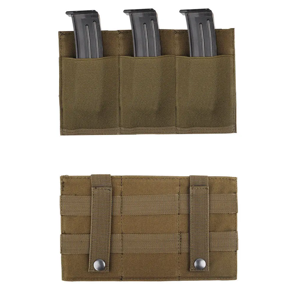 

Army Fans Outdoor Water Triple 5.56/223 Cartridge Waistpack Double Layer Cartridge Case Multi-functional Molle Tactical Pannier
