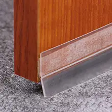 

5M Self Adhesive Door Seal Strip Weather Strip Silicone Insect Seal 25/35/45M Door Draught Strip Window Wide Soundproofing V4M9