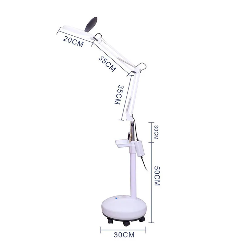 Adjustable LED Lighted Magnifying Glass with Stand Malaysia