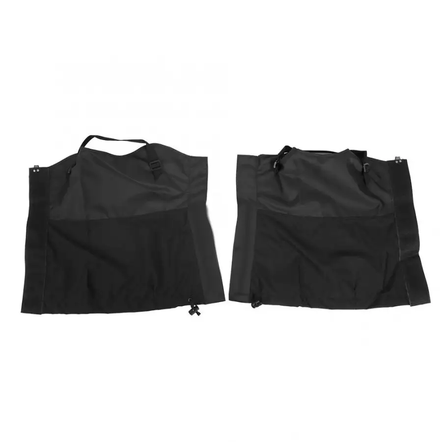 Беговые водонепроницаемые регулируемые гетры уличные бахилы защита от снега