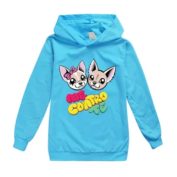 

2019 Newest me contro te kids Clothing Hoodies Girls Spring Autumn Sweater Long Sleeve Outwear Baby Clothes jacket children coat