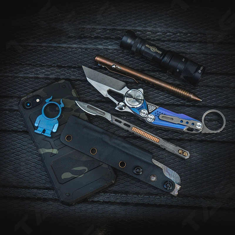 Титановый скальпель GEN2 EDC нож