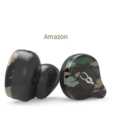 Amazon Новейший Sabbat X12 ультра Камуфляжный TWS беспроводной Bluetooth наушник мини портативный водонепроницаемый спортивный стерео объемный бас гарнитура - Цвет: Amazon