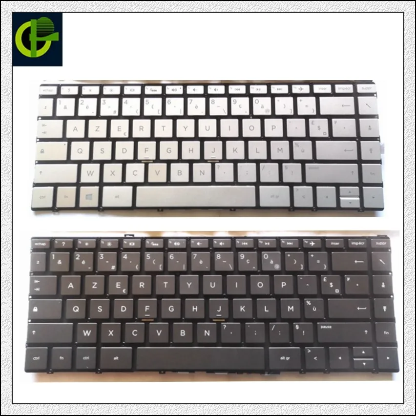 Клавиатура Azerty с французской подсветкой для HP Spectre x360 13 ah ah0003nf ah0004nf ah0005nf ah0006nf ah0008nf