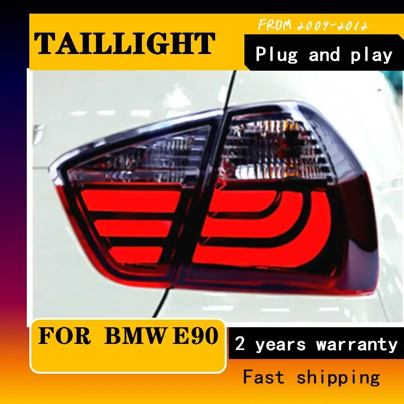 

Car Styling For BMW E90 Taillights 2009-2012 For 3 Series Rear Lamp 4PS Led Drl+Turn Signal+Brake+Reverse LED light