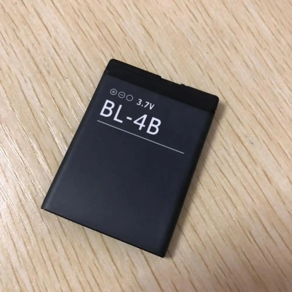 10 шт./лот 700 мАч батарея BL-4B батарея BL 4B батарея для Nokia 6111 2505 2630 2660 2760 3606 3608C 7070 7088 7370 7373 N75