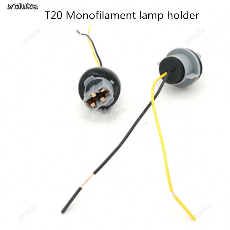 B 1156/1157/T20 double tail plug brake light turn signal reversing light rear tail lamp socket socket head CD50 Q04 - Цвет: B