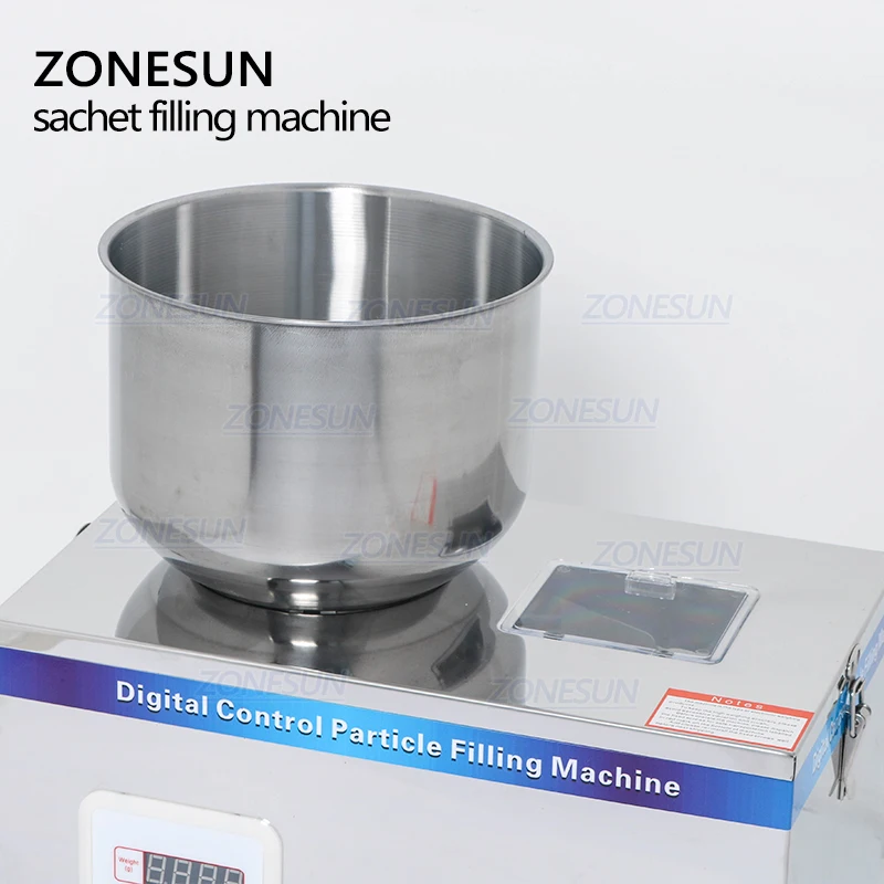 ZONESUN ZSFM50 1200G Particle Tea Candy Nut Food Packing Filling Machine