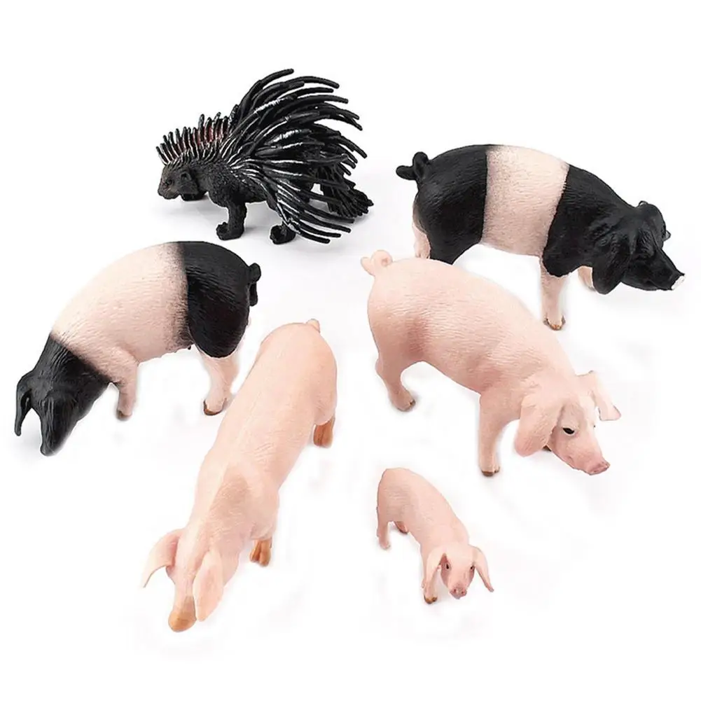 Science Learning Details about   Black Pig Piggy Farm Animal Model Figurine for Kids Toddlers 