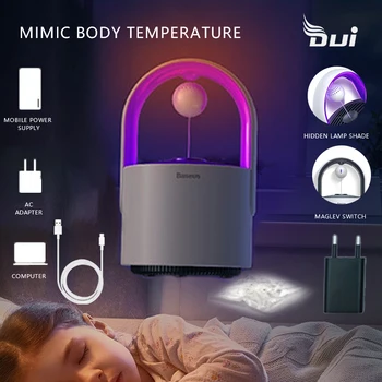 

LED Electric Insect Trap Lamp Bug Zapper USB Lantern UV Light Mosquito Killer Lamp Killing Lamp Anti Mosquito Repellent