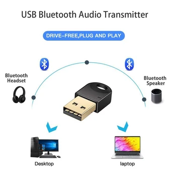 

Wireless Receiver Speaker Audio Free Driver Portable USB Dongle Transmitter Car CSR 4.2 Stereo Bluetooth Adapter Mini Computer