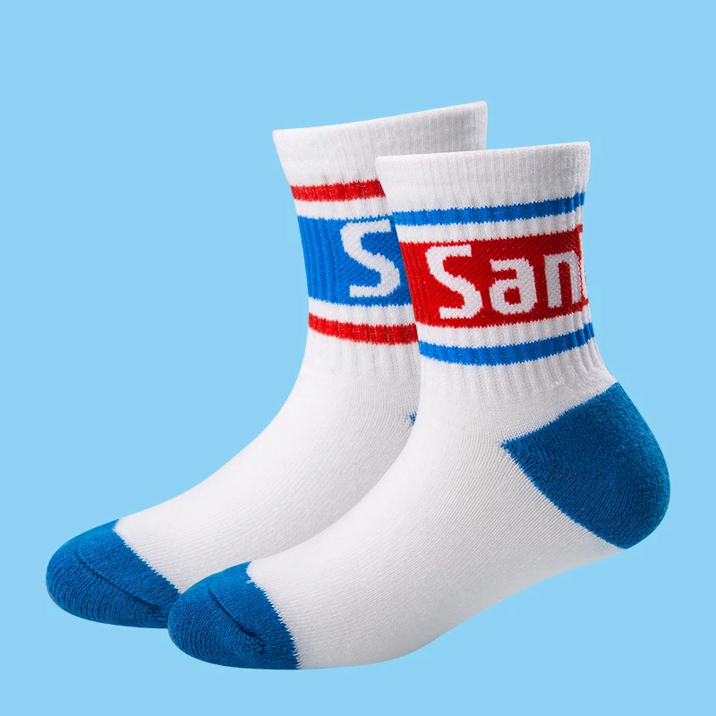 Santic профессиональные детские спортивные носки для мальчиков и девочек Дышащие носки для велоспорта многофункциональные детские спортивные носки для студентов