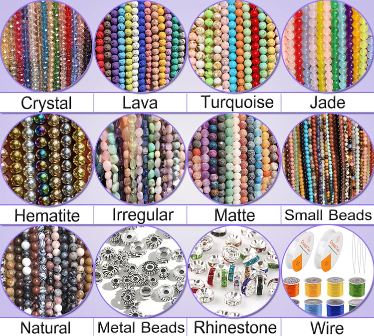 Natural Stone Hematite Beads Flat Round Disc Oval Heart Square Circle Loose Spacer Beads For Necklace Bracelet Making