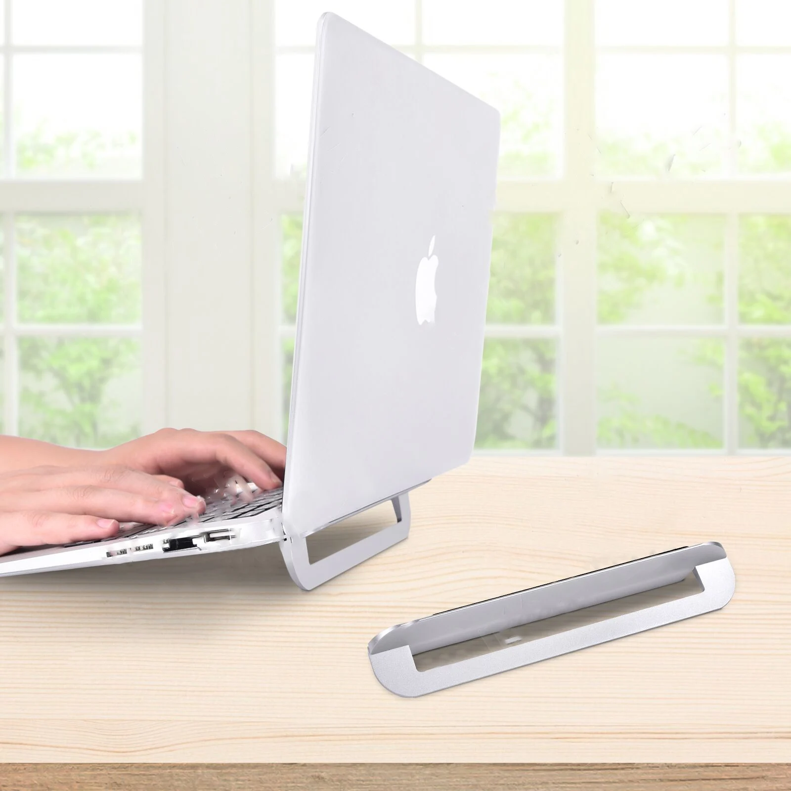 Soporte portátil para ordenador portátil, soporte para ordenador portátil, Base ajustable para PC, Macbook Pro, soporte para ordenador portátil