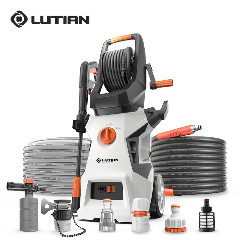 

GUNDAM-G5 household high pressure washing machine portable car washer 220V 50Hz 1.9KW 160bar 10L/min vehicle floor wall cleaning