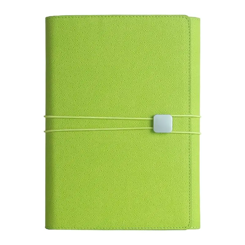 Спиральный блокнот формата А5 бизнес-блокнот офисный дневник с отрывными листами Подарочный Многофункциональный LX9A - Цвет: Зеленый