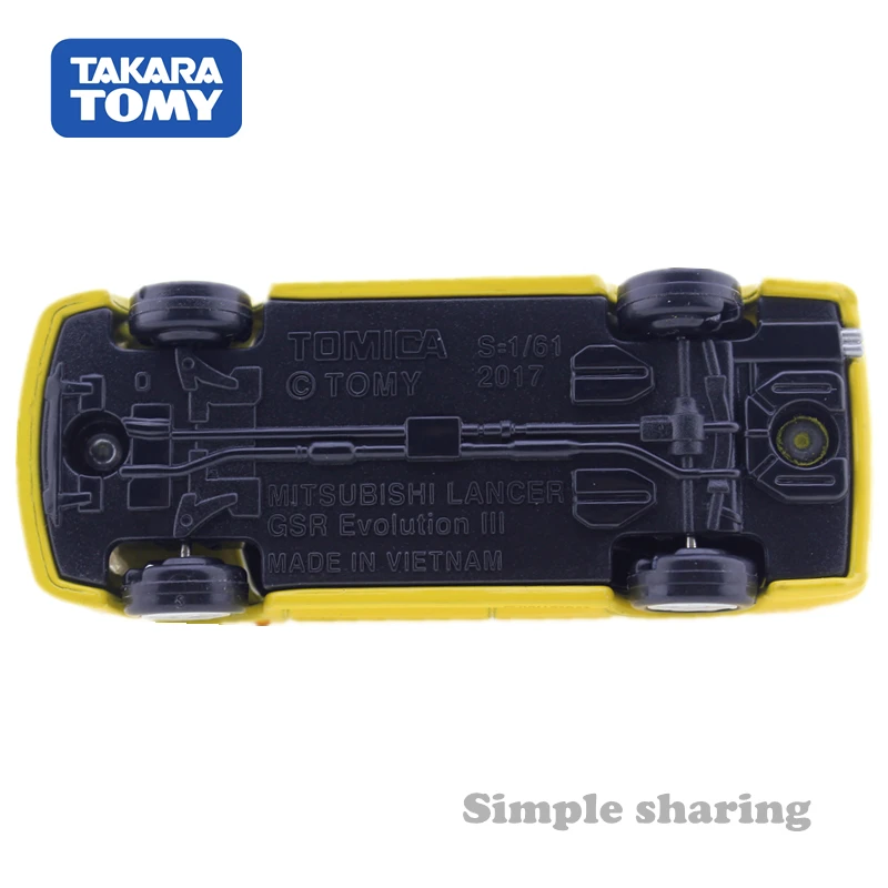 Набор моделей Takara Tomy Tomica Premium Mitsubishi Lancer GSR Evolution литые миниатюрные детские игрушки