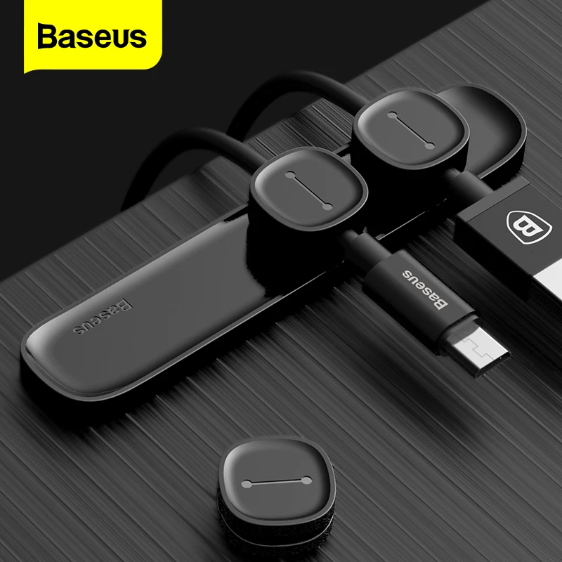 Baseus kabel magnetyczny Organizer USB oplot na kable zarządzanie klipy pulpitu przewód zasilający Protector kable uchwyt do myszy słuchawki 1 Baseus kabel magnetyczny Organizer USB oplot na kable zarządzanie klipy pulpitu przewód zasilający Protector kable uchwyt do myszy słuchawki 1