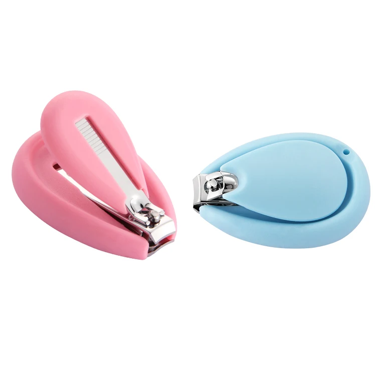 Blue Baby Daily Care Set Including Scissor, Nail Clipper, Glass Nail File and Tweezers YE-SL3