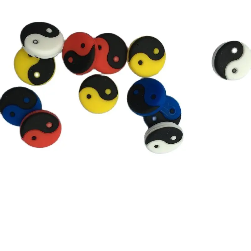 (Special offer)10 pcs colors taiji Tennis Damper Shock Absorber to Reduce Tenis Racquet Vibration Dampeners